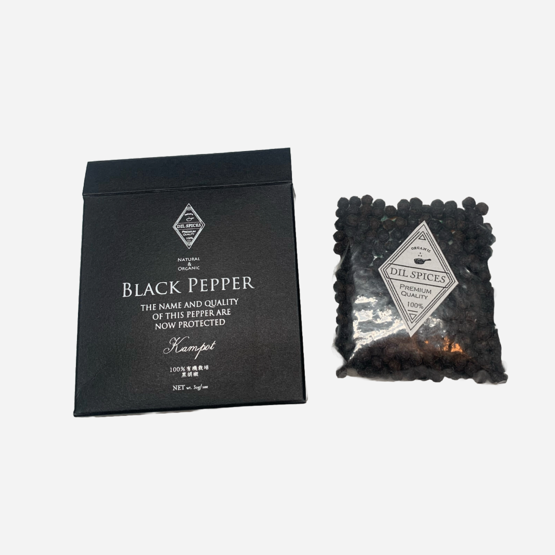 【DIL SPICES】黒胡椒&ソムリエクロスセット