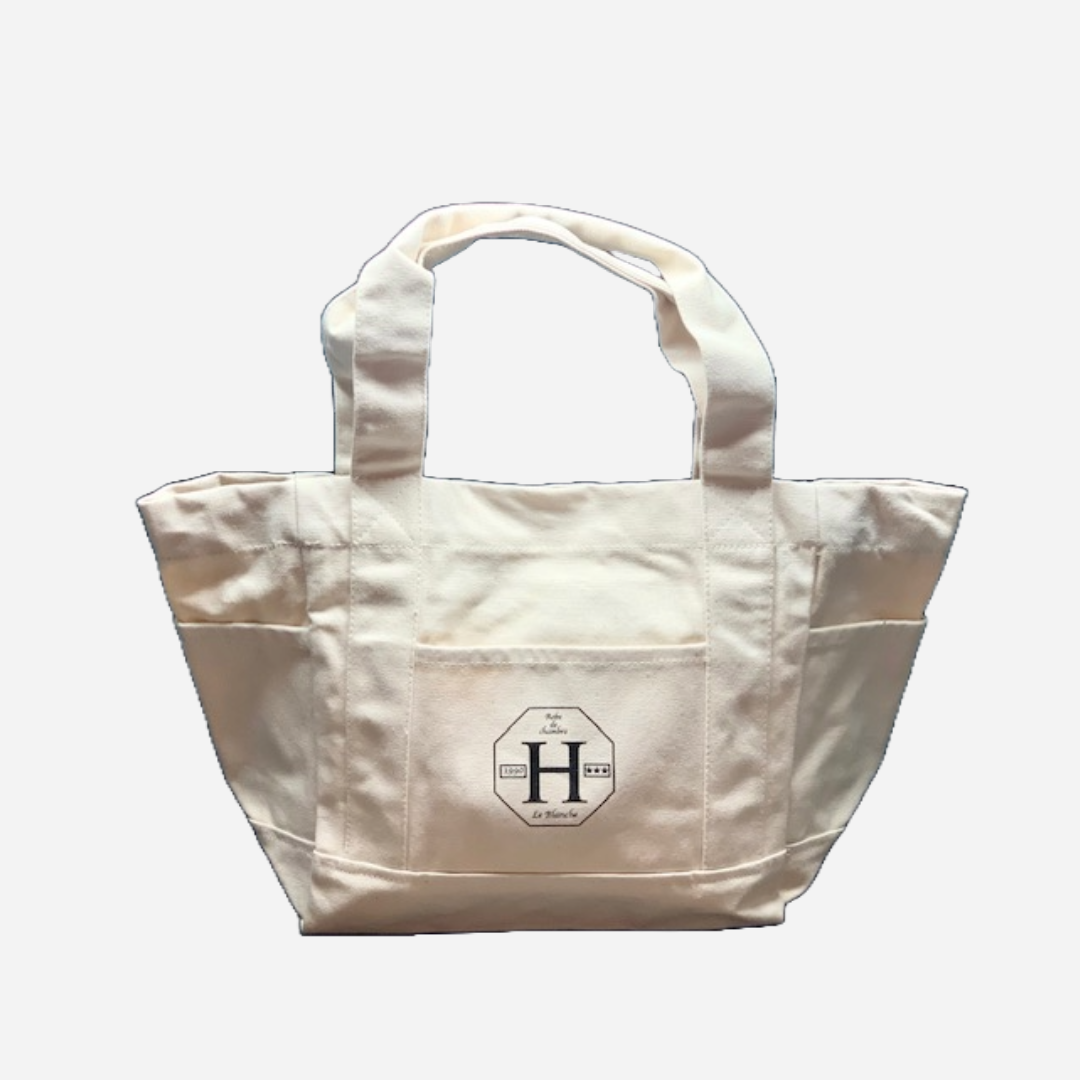 【Le Blanche Bag】Hネーム バッグ Sサイズ ブラック