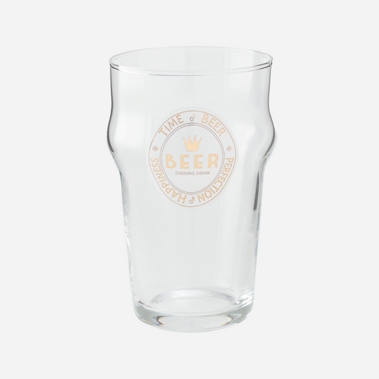 【TIME OF BEER PROJECT】BEER　ハーフパイントグラス