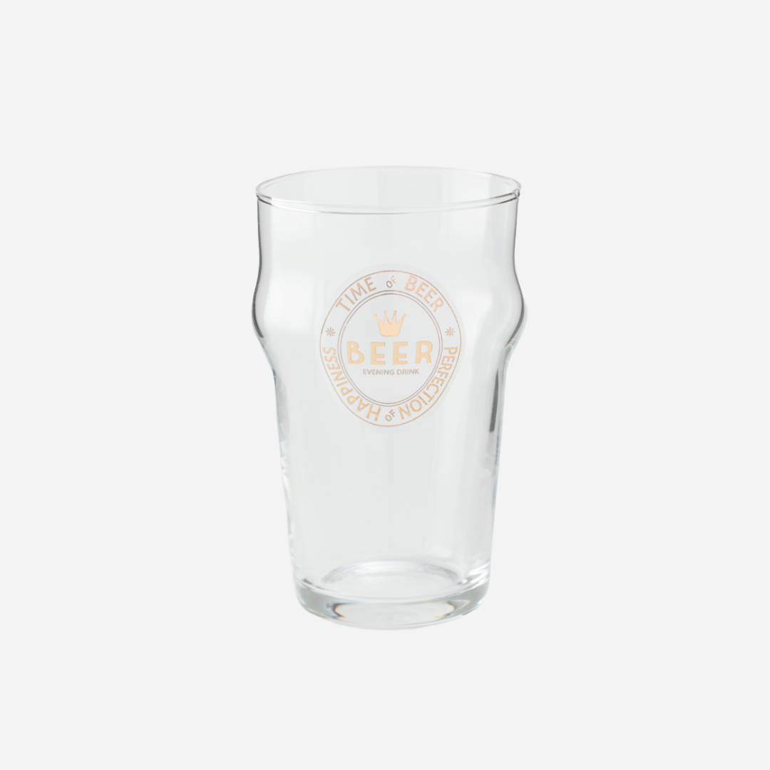【TIME OF BEER PROJECT】BEER　ハーフパイントグラス