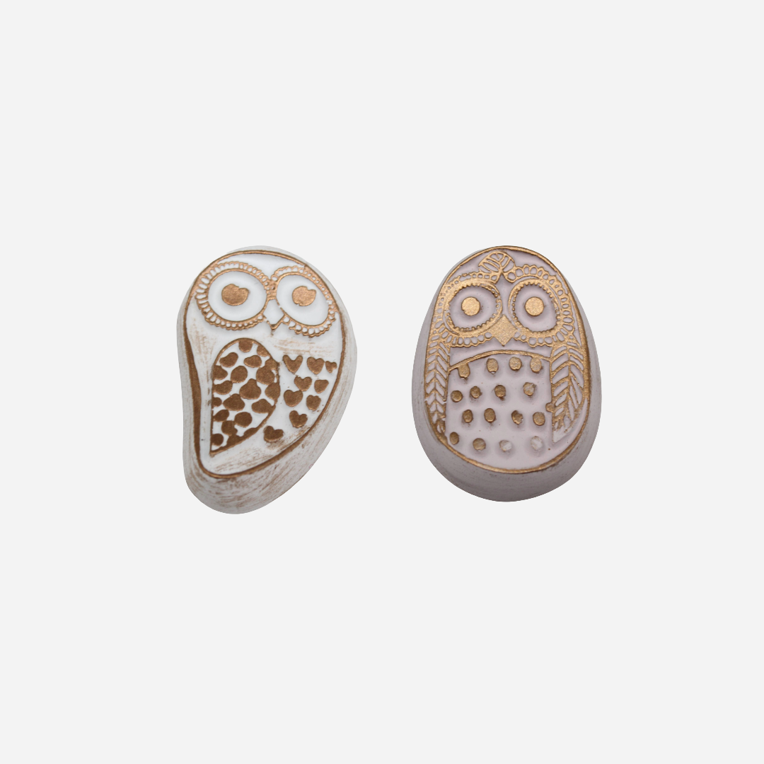 【Resat】ふくろうハシオキ　2Pセット　WH&PK