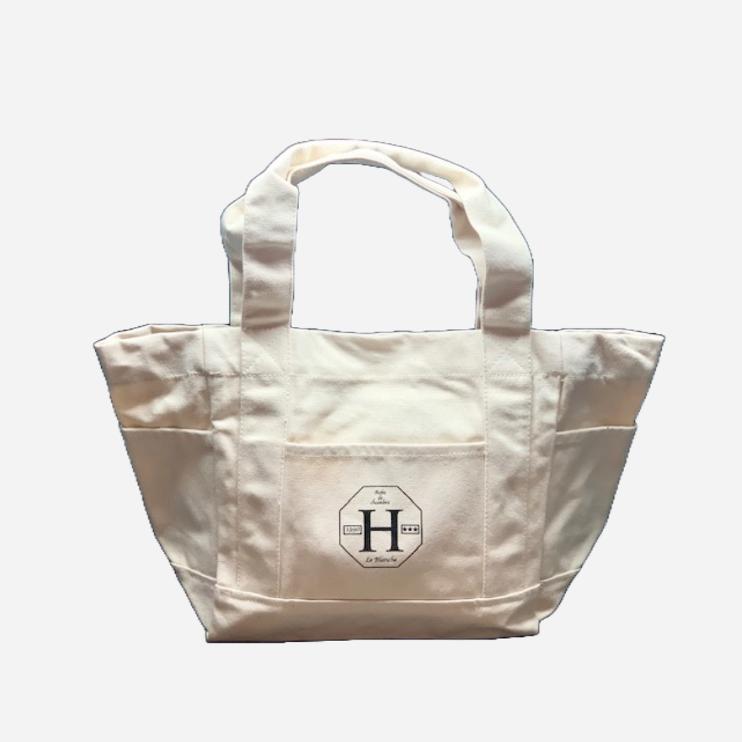 【Le Blanche Bag】Hネーム　バッグ　Sサイズ　ブラック