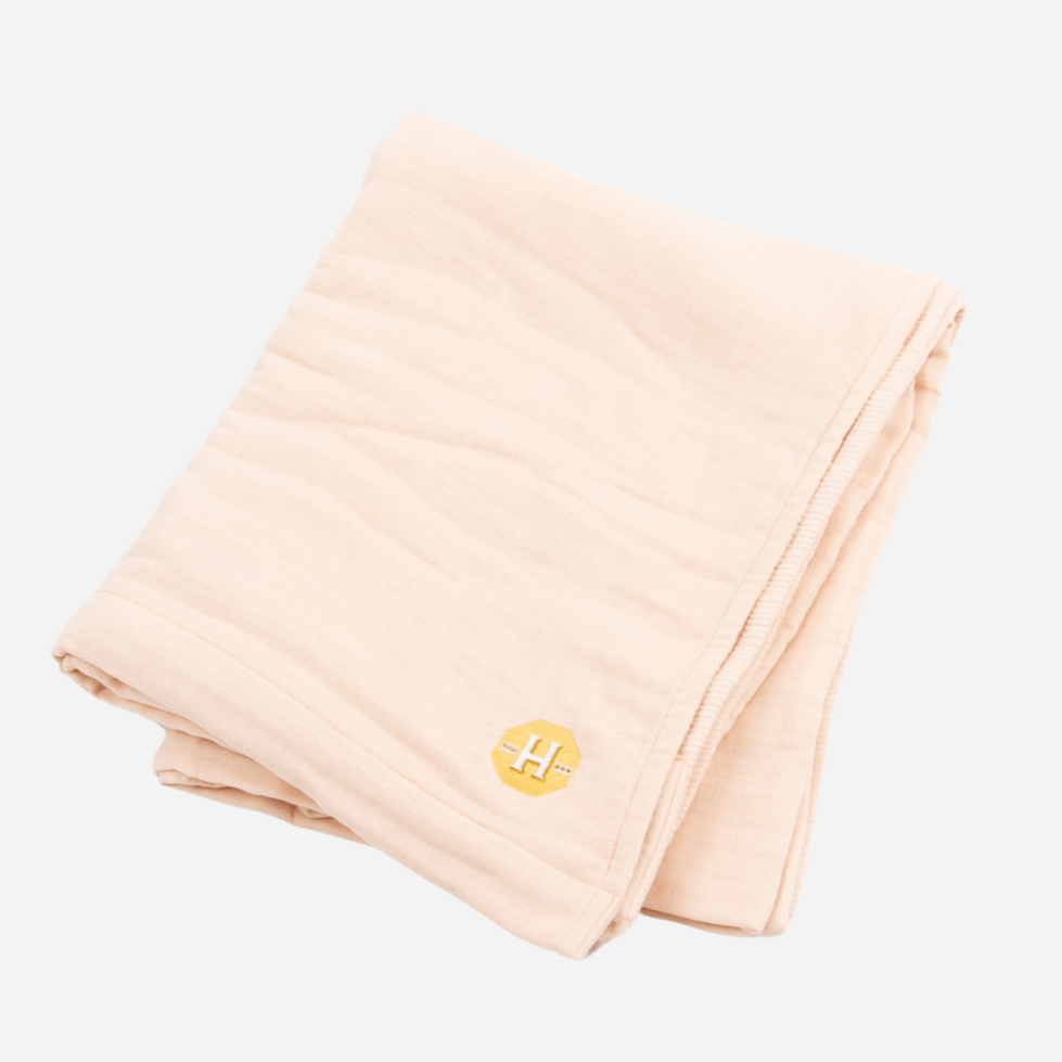 【Le Blanche Light Blanket】8重ガーゼタオルケット カシミヤ入り