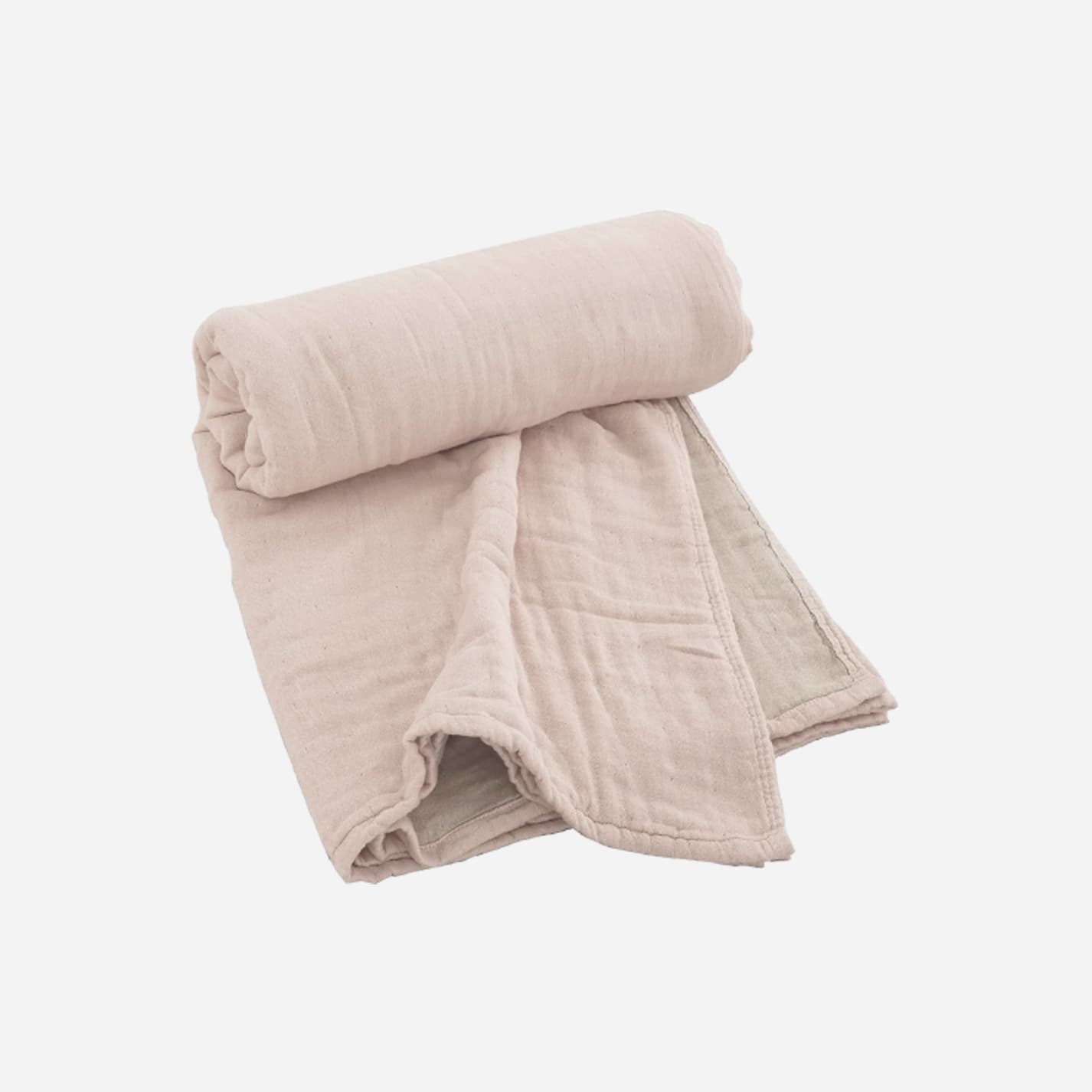 [Le Blanche Light Blanket] 8-layer gauze towel blanket with cashmere